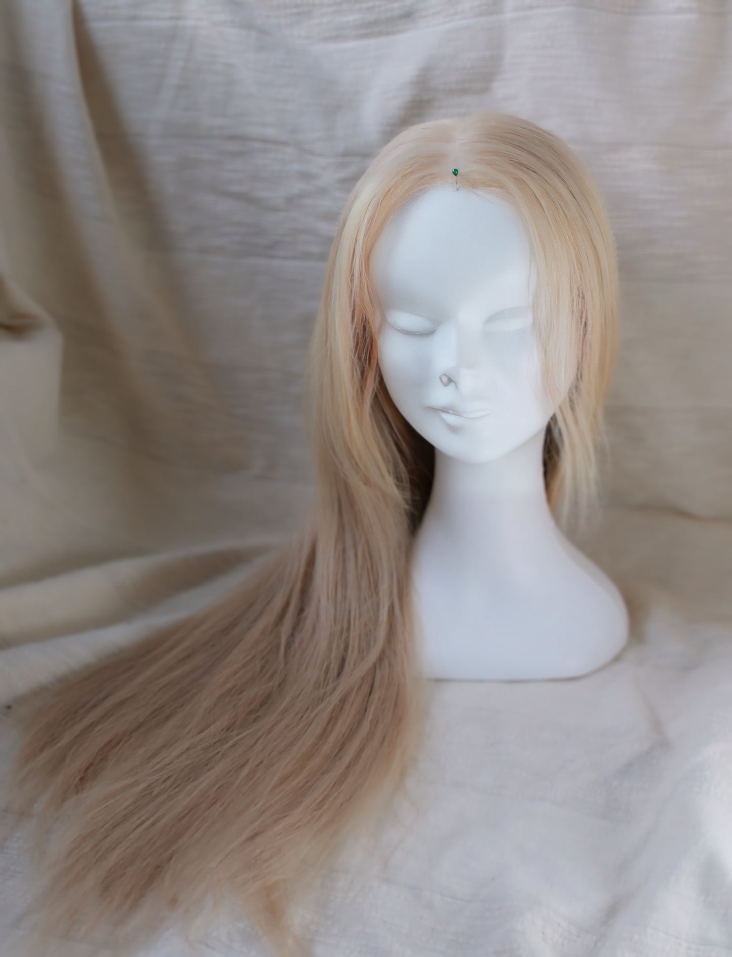 Lace Frontal 13x6 Peruukki -Vaaleat sävyt